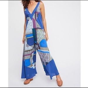 ISO! Free People All Patched Up Jumpsuit